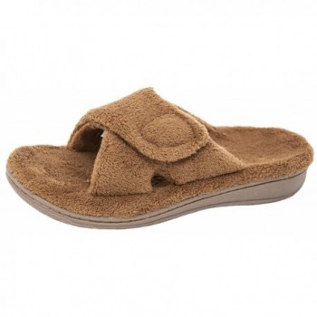 Vionic Womens Relax Slippers Chestnut