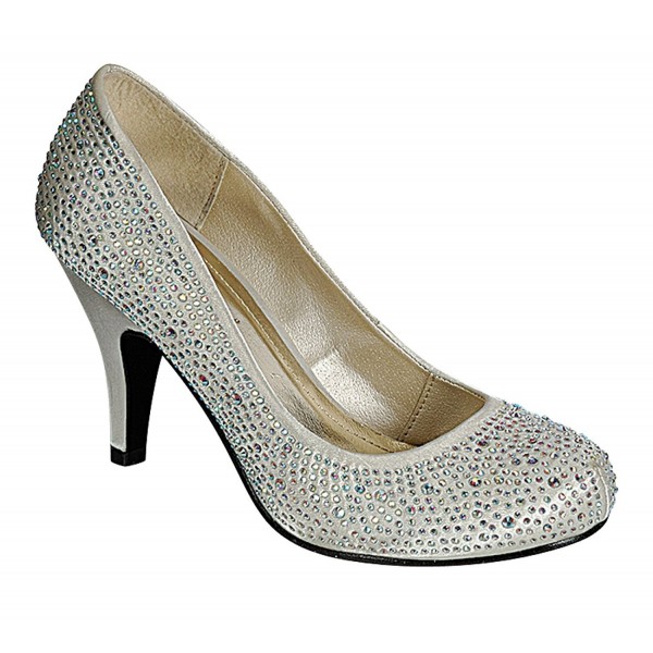 Womens Formal Evening Rhinestones Classic