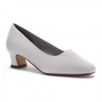 Dyeables Womens Grace Pumps White