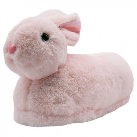 Women's Cute Pink Bunny Slippers - Pink - C7189IU2H4U