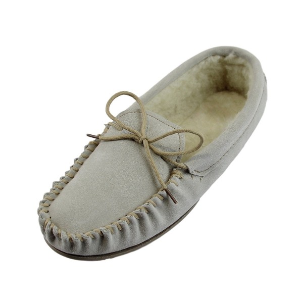 Sheepskin World Lambswool Moccasin Slippers