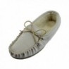 Sheepskin World Lambswool Moccasin Slippers