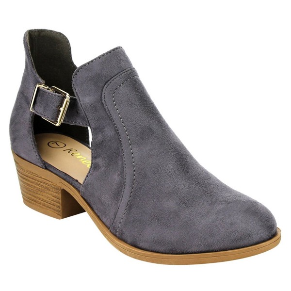 Reneeze AH65 Womens Cut Out Booties