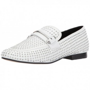 Steve Madden Womens Loafer White