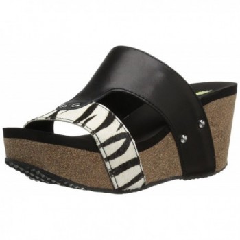 Volatile Womens Charlee Wedge Sandal