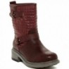 Modern Rebel Fashion Textured Burgundy