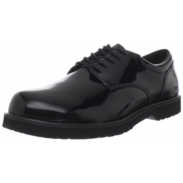 Bates Gloss Uniform Oxford Black