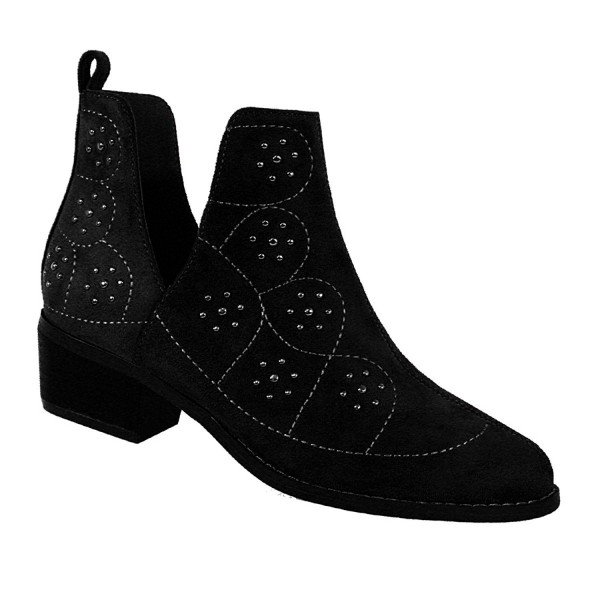 Yoki Womens Studded Booties Paladino 103