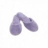 PajamaGram Oh So Soft Microfleece Slippers Lavender
