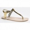 Soda Colorblock Jelly Slingback Sandal