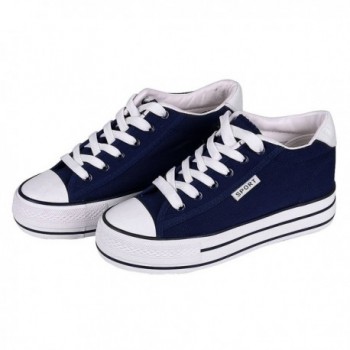 Shevalues Canvas Platform Sneakers Casual