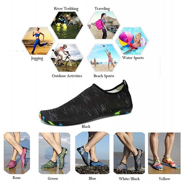 Quick Dry Aqua Water Shoes Running Gym Barefoot Swim Shoes for Men's ...