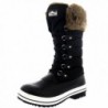 Womens Nylon Warm Winter Boots