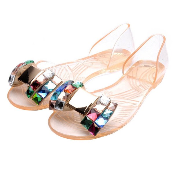 OMGard Transparent Sandals Crystal Summer