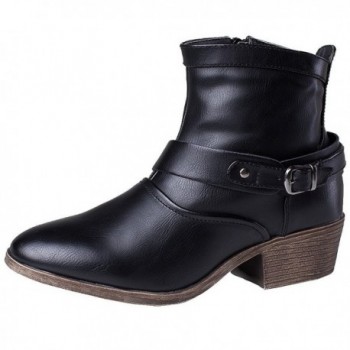 SheSole Womens Western Booties Zipper