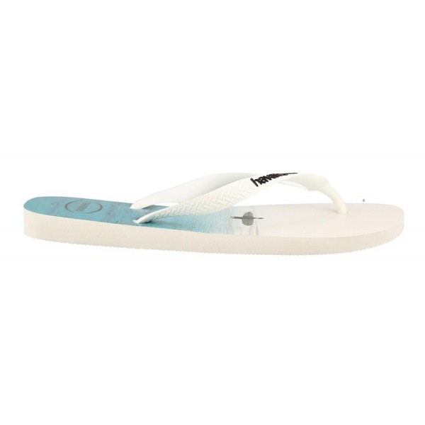 Havaianas Flops White Black 43 44