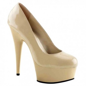 Pleaser DELIGHT 685 Women Pump Cream