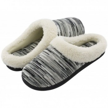 RockDove Womens Woolen Memory Slippers