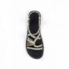 Natural Co Hand Woven Sandals Green Camel White