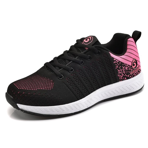 GUBARUN Lightweight Sneakers Athletic Shoes Black