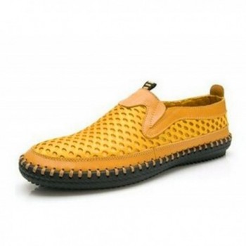 XIN BARLEY Poseidon Loafers YellowXDM3177