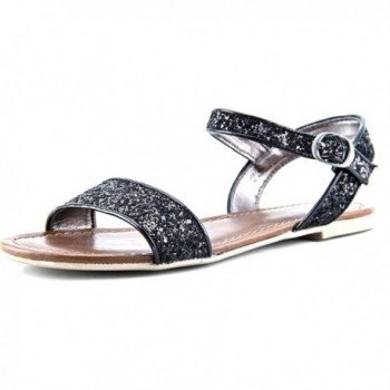 Material Girl Womens Sandals Glitter