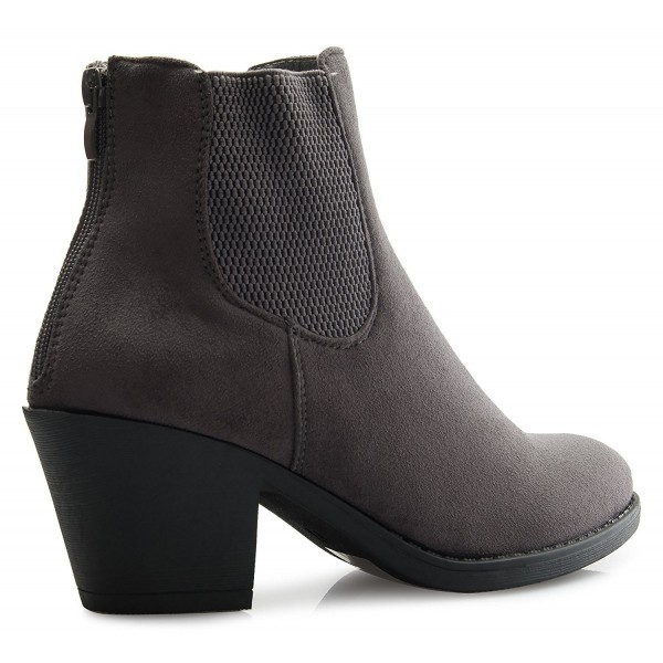 grey zipper boots