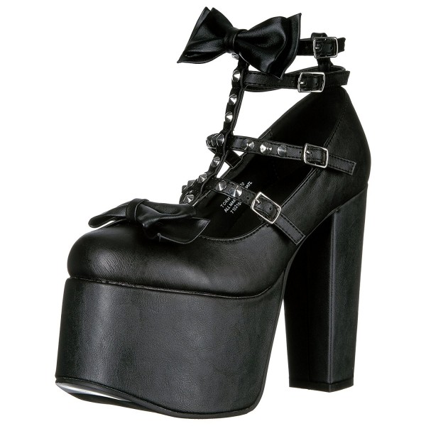 Demonia Womens Tor600 Platform Leather