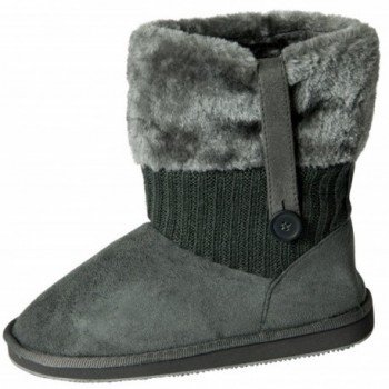 Star Womens Sweater Shearling Boots
