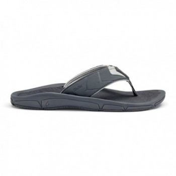 Olukai Kaku Sandal Mens Charcoal