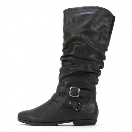 Womens Diem Closed Toe Mid-Calf Fashion Boots- Black- Size 8.5 ...