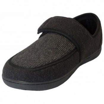 Foamtreads Mens Morgan Slipper Black