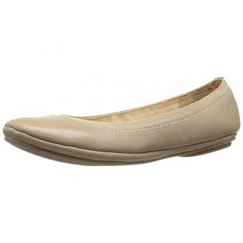 Bandolino Womens Leather Ballet Natural