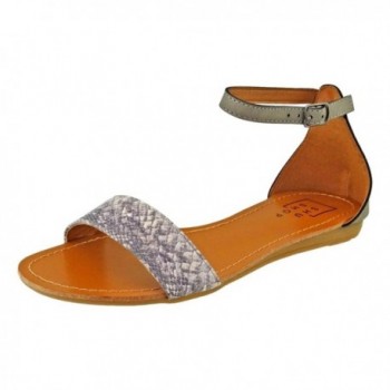 ShuShop Womens Bria 4 Adjustable Sandals