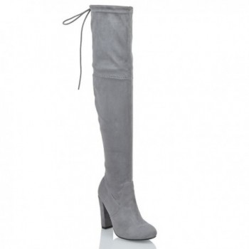 ESSEX GLAM Womens Microfiber Boots