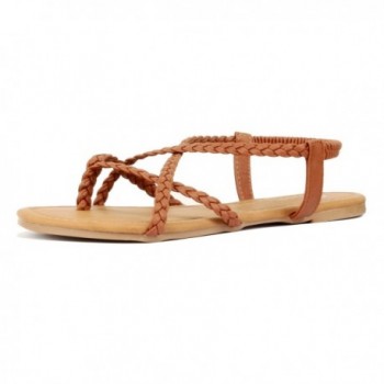 Guilty Heart Crisscross Gladiator Flats Sandals