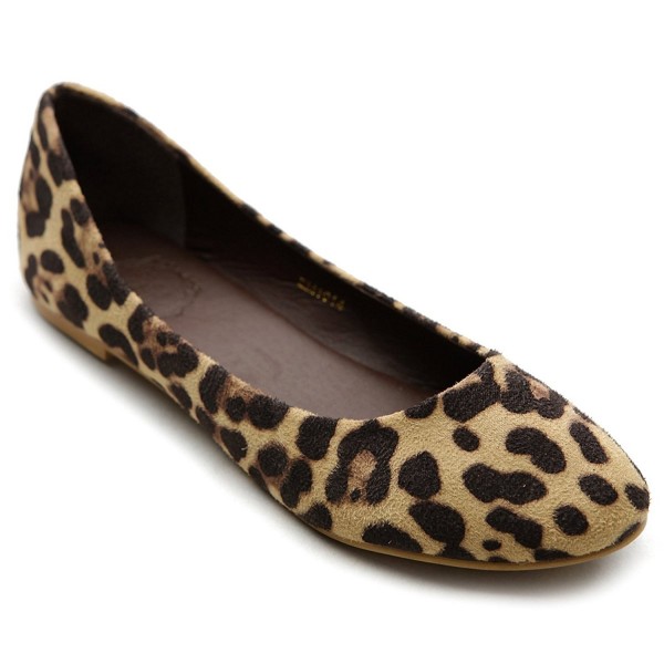 Ollio Womens Ballet ZM1014 Leopard