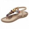 OLYR Womens Bohemian Gladiator Apricot