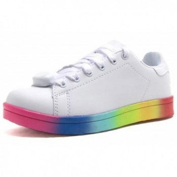 Qupid Women Leatherette Rainbow Sneaker