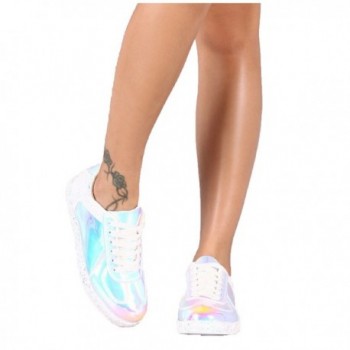 Qupid Hologram Fashion Sneakers Movement 01