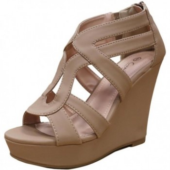 Cambridge Select Womens Strappy Platform