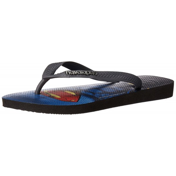 Havaianas Batman Superman Sandal Black