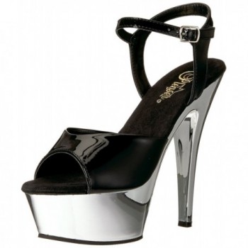 Pleaser Womens Kiss 209 Sandal Patent