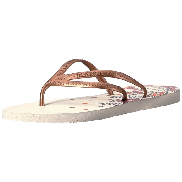 Havaianas Womens Print Sandal Beige