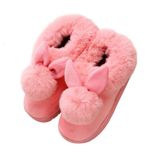 YOWOO Plush Bedroom Indoor Slippers