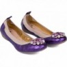 Purple eco leather crocodile rhinestone accent