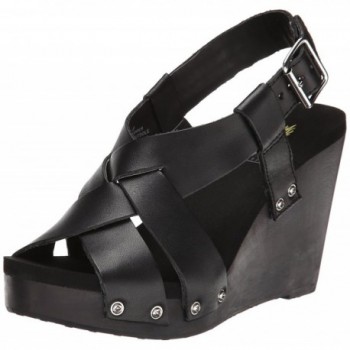 Volatile Womens Contempt Wedge Sandal