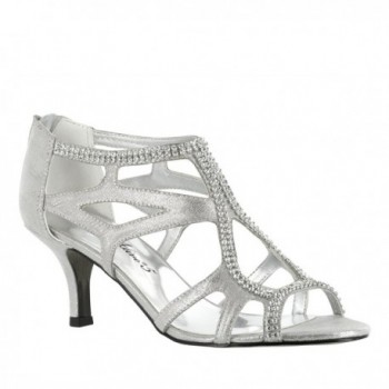 Easy Street Flattery Silver Sandals