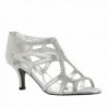 Easy Street Flattery Silver Sandals