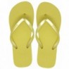 Finoceans Womens Sandals Flops Yellow